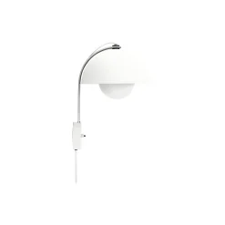 Flowerpot VP8 Wall Lamp, matt white