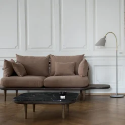 Fly SC5 Coffee Table, Nero Marquina marble/smoked oiled oak