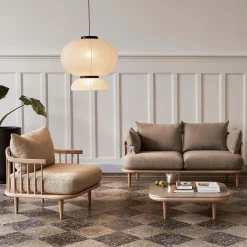 Fly SC10 Lounge Chair, Karakorum 003/oiled oak