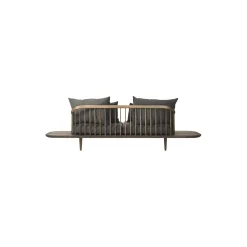 Fly SC3 2-seater Sofa, Hot Madison 093/smoked oiled oak