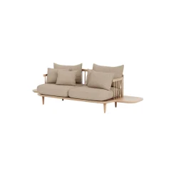 Fly SC3 2-seater Sofa, Karakorum 003/oiled oak