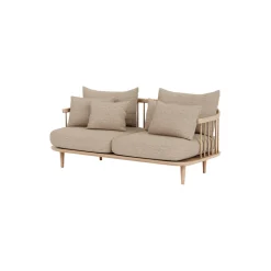 Fly SC2 2-seater Sofa, Karakorum 003/oiled oak