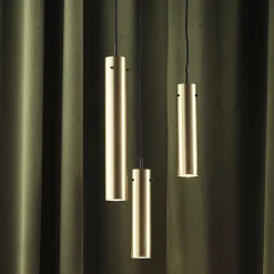 FM2014 Solid Pendant, polished brass