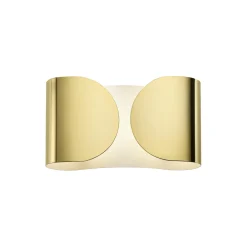 Foglio væglampe, gold