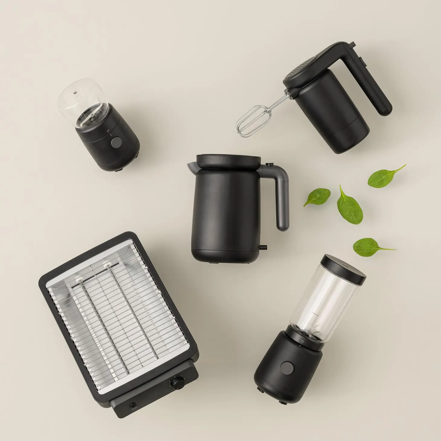 FOODIE håndmixer, black