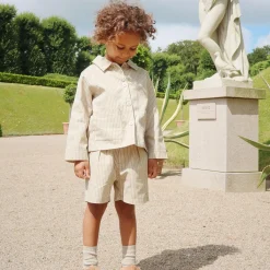 Frankie Over Shirt, tea stripe