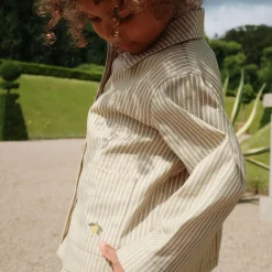 Frankie Over Shirt, tea stripe