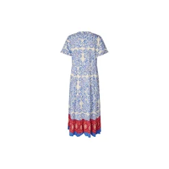 FreddyLL Midi Dress SS, light blue