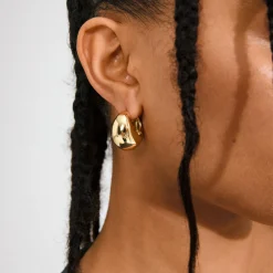 FREE hoops, guldbelagt