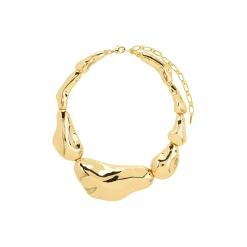 FREE statement halskæde, guldbelagt