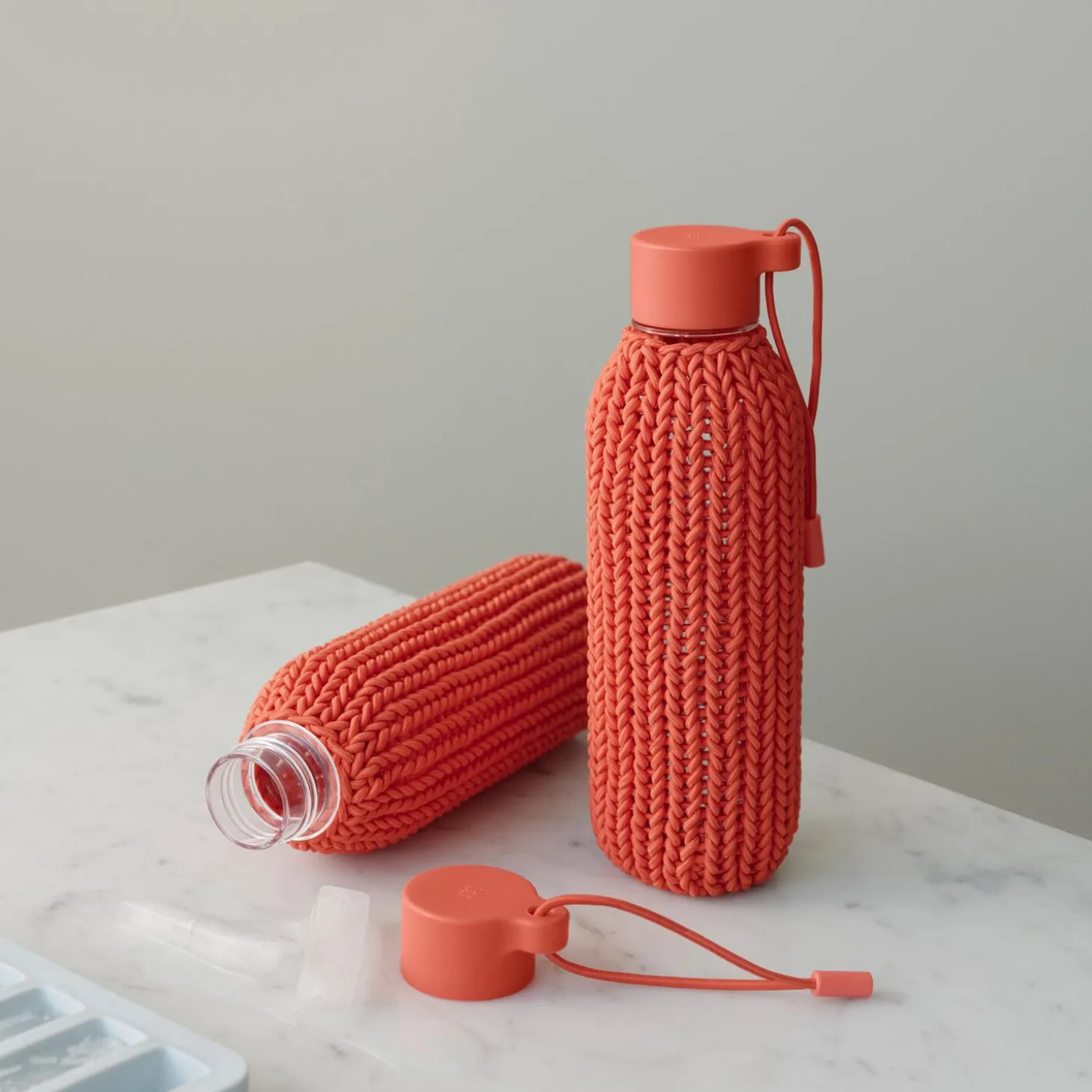 FREEZE-IT isterningbakke med låg lille, light blue