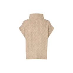 FresnoLL Knit Vest SL, sand