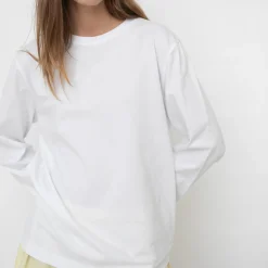 Freya langærmet T-shirt, white