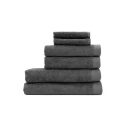 Frottéhåndklæde, antracit