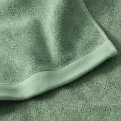 Frottéhåndklæde, mørkegrøn