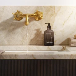 Genanvendelig glasdispenser til håndsæbe