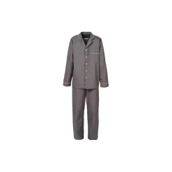 George pyjamassæt, stone washed mørkegrå