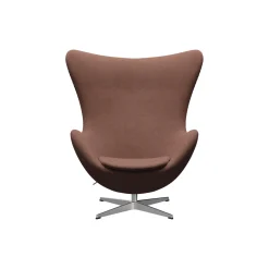 Ægget™ 3316 loungestol, Christianshavn 1132 beige/orange/satin brushed aluminium