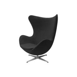 Ægget™ 3316 loungestol, Re-wool 198 black/neutral