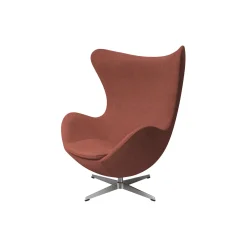 Ægget™ 3316 loungestol, Re-wool 558 coral red/neutral