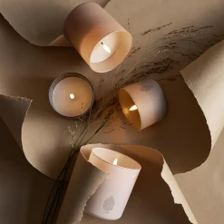 Glass Candle, vanilla