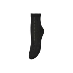Glitter Drake Sock, black