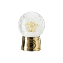 Golden Medusa Snow Globe