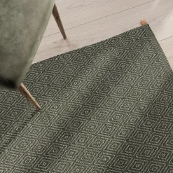 Goose Eye Icon XL gulvtæppe, timber green 735