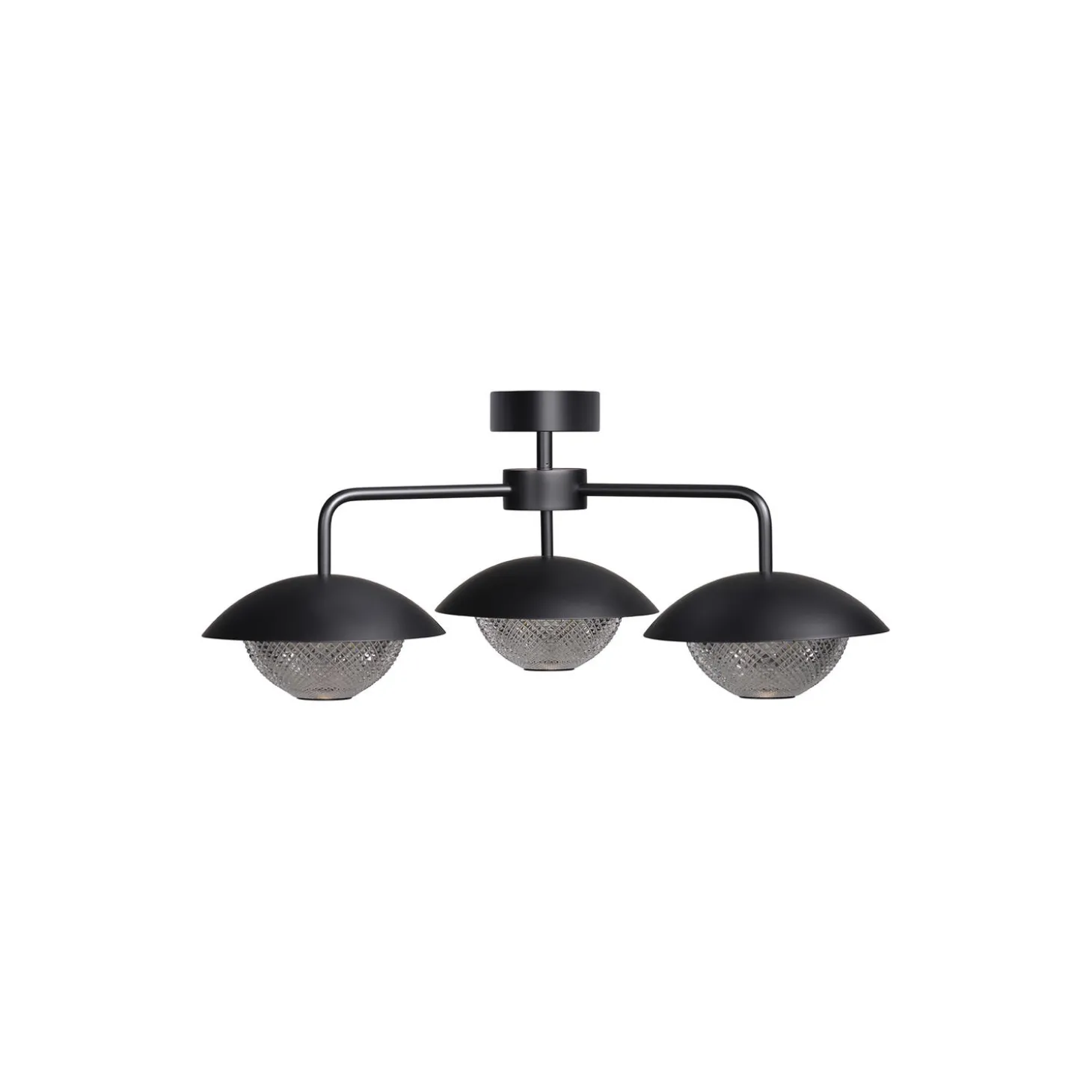 Grace 3 Chandelier, black