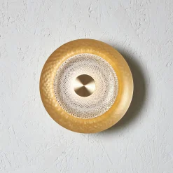 Grace Ceiling/Wall Lamp, brass