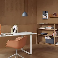 Grain Pendant Lamp, blue-grey