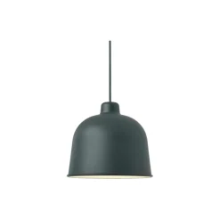 Grain Pendant Lamp, dark green