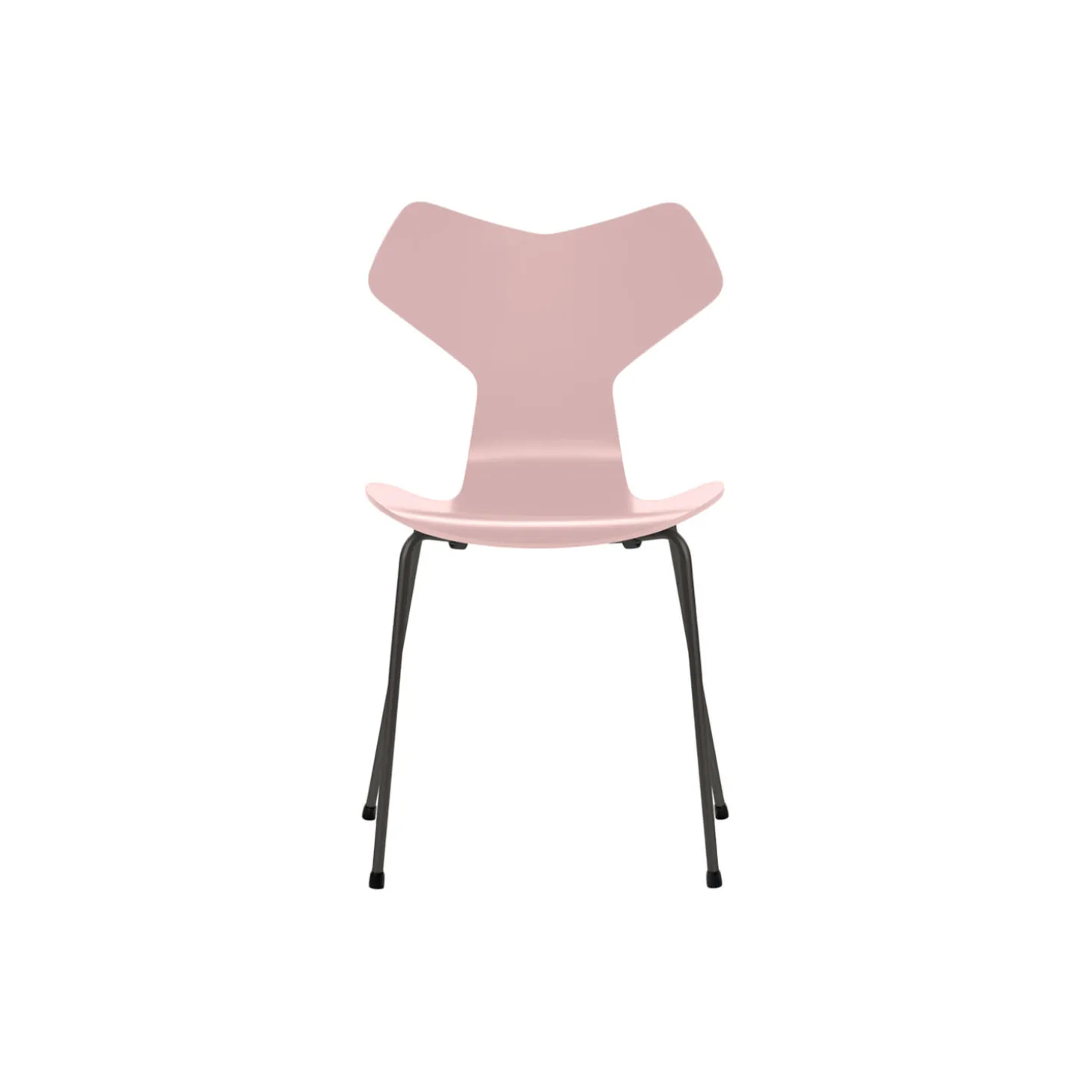 Grand Prix™ 3130 fuldlakeret stol, pale rose/warm graphite