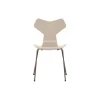 Grand Prix™ 3130 fuldlakeret stol, light beige/brown bronze
