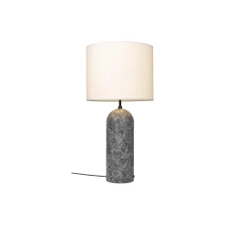 Gravity XL Floor Lamp, grey marble/white