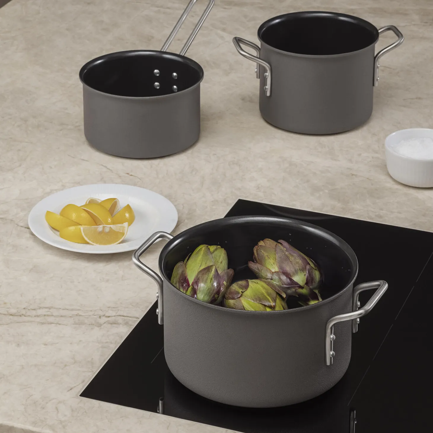 Grey Line Grydesæt 3 stk.