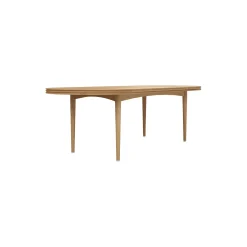 GROOVE COFFEE TABLE OVAL, oiled oak