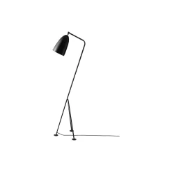 Gräshoppa Floor Lamp, black semi matt