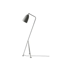 Gräshoppa Floor Lamp, dusty blue semi matt