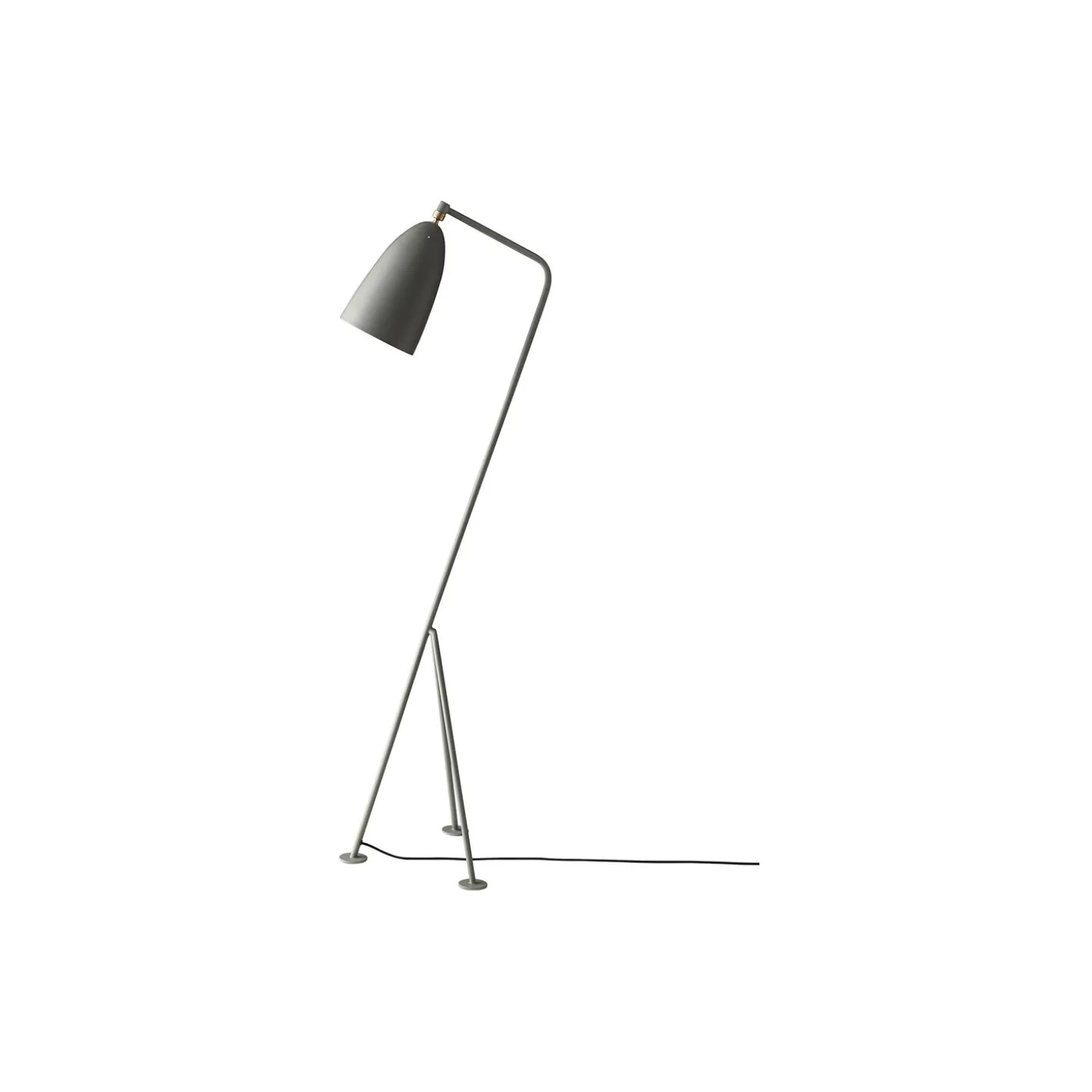 Gräshoppa Floor Lamp, dusty blue semi matt