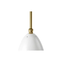 Gräshoppa Pendant, alabaster white glossy