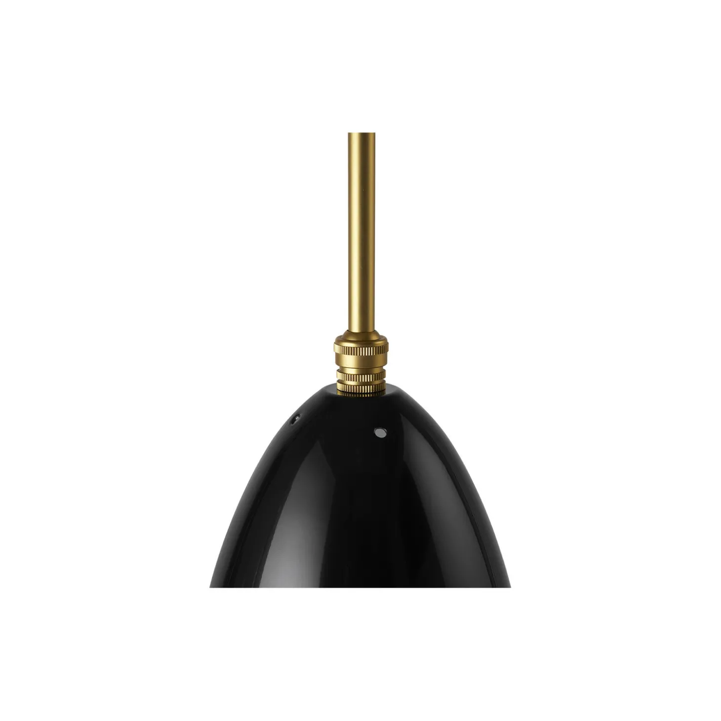 Gräshoppa Pendant, black glossy