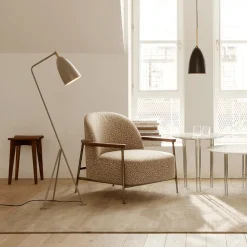 Gräshoppa Pendant, black glossy