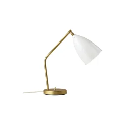 Gräshoppa Table Lamp, alabaster white glossy