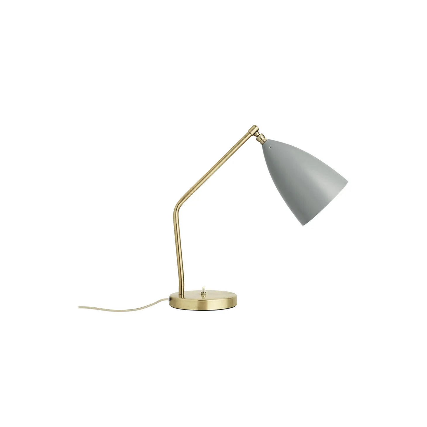 Gräshoppa Table Lamp, dusty blue semi matt