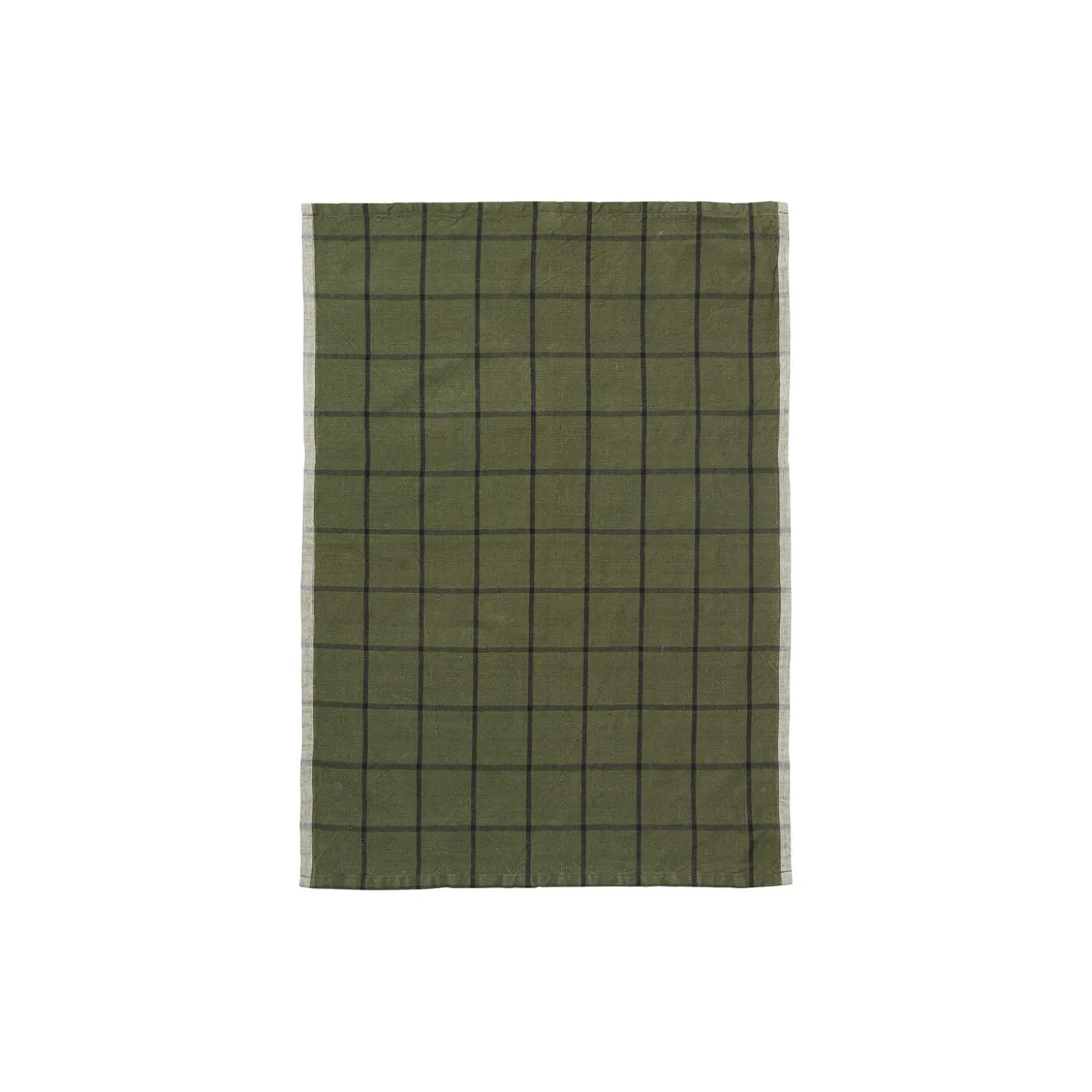 Hale Køkkenhåndklæde, green/black