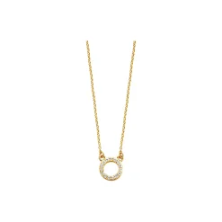 HALO HALSKÆDE, guld/diamanter
