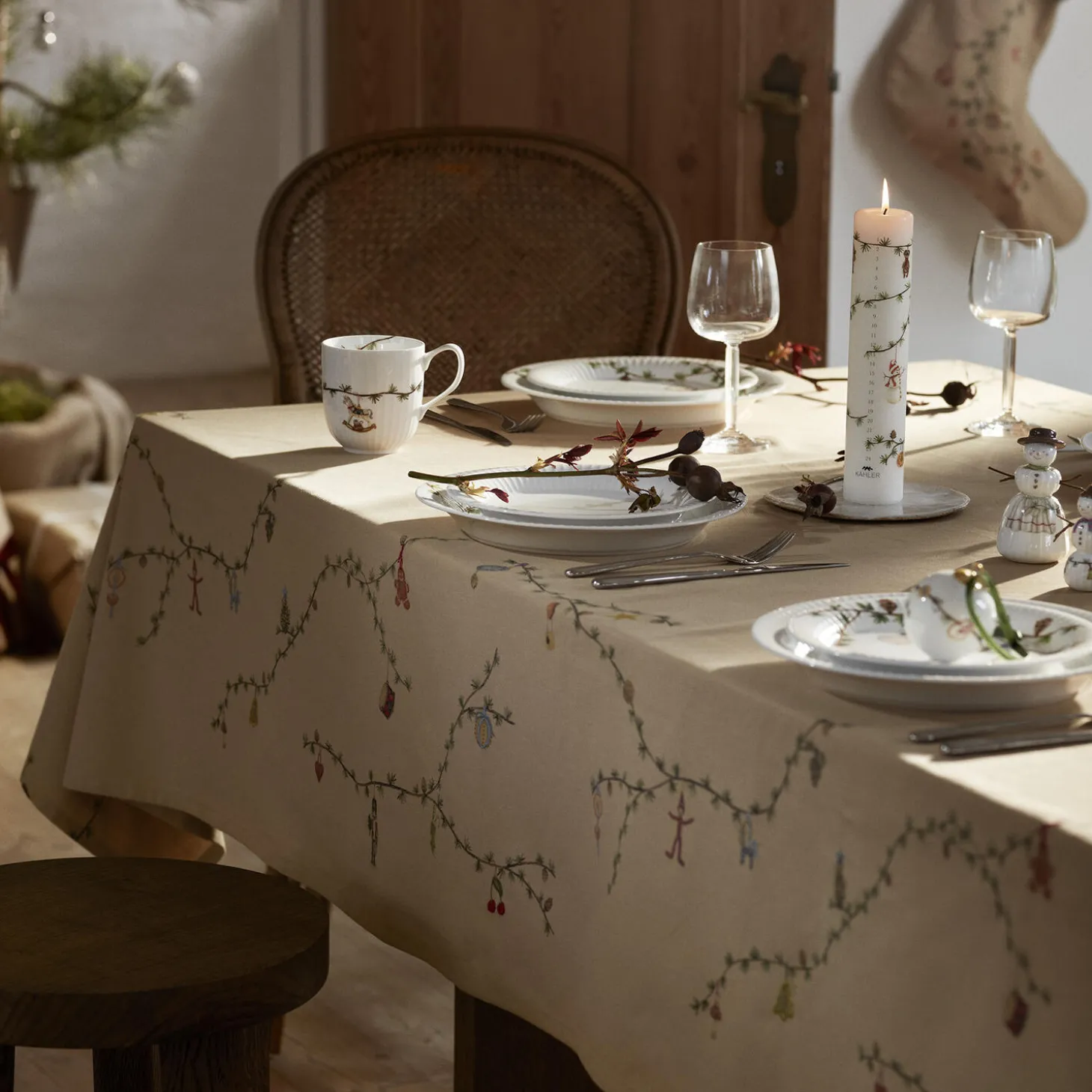 Hammershøi Christmas Dug