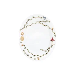 Hammershøi Christmas ovalt bordfad