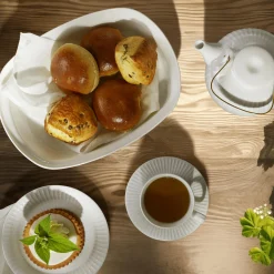 Hammershøi Ovnfast fad, hvid